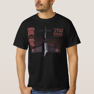 Kyushu J7W Shinden T-Shirt Kyushu T-Shirt Designed
