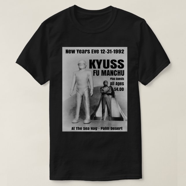 KYUSS Manchu   T-Shirt (Design Front)