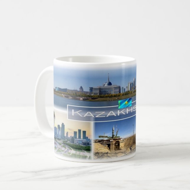 KZ Kazakhstan - Astana - Coffee Mug (Front Left)