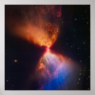 L1527 and Protostar James Webb Telescope Poster