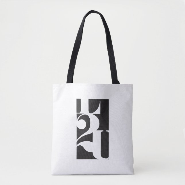 L2U TOTE Canvas 2c Bag (Front)