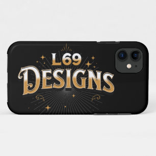 "L69 DESIGNS" logo iPhone 11 Case