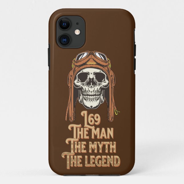 L69 THE MAN THE MYTH THE LEGEND                    Case-Mate iPhone CASE (Back)