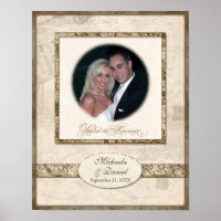 L743 11x14 Wedding Gift Personalised w Photograph
