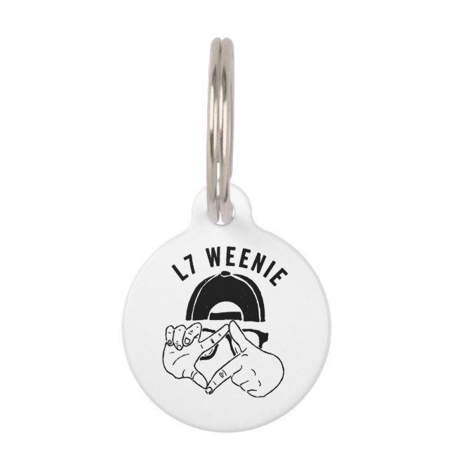 L7 Weenie Pet Tag (Front)