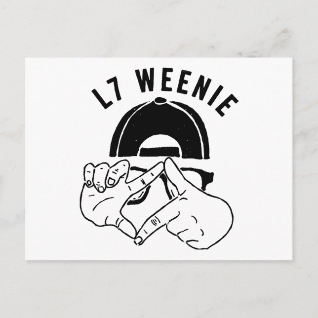 L7 Weenie Postcard (Front)