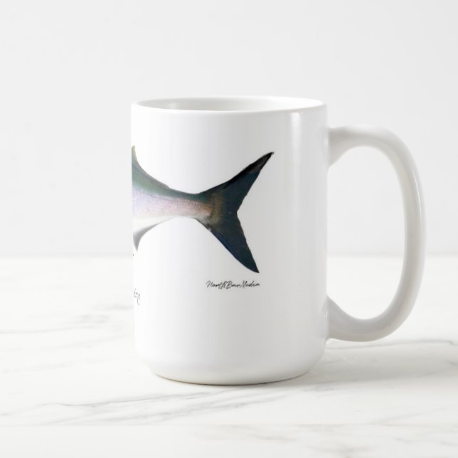 L 15 oz Bluefish Coffee Mug (Right)