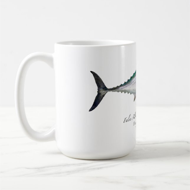 L 15 oz False Albacore Large Coffee Mug (Left)