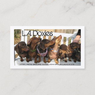 L.A.Doxies [leo+polie] Business Card