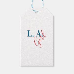 L. A. Girl Los Angeles Modern Minimalist Plain Gift Tags