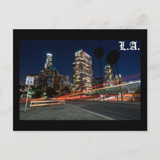 L.A. speed Postcard