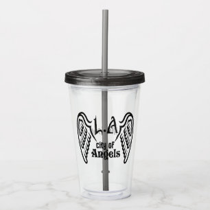 L.A. Wings custom name tumblers