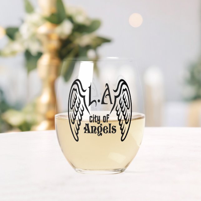 L.A. Wings shot glass (Insitu (Wedding))