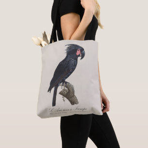 L' Ara Noir a Trompe / Palm Cockatoo  Tote Bag