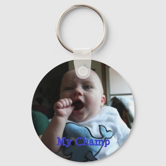 l_cbb4c75fd8ef4a95ae9fa29e143abac1, My Champ Key Ring (Front)