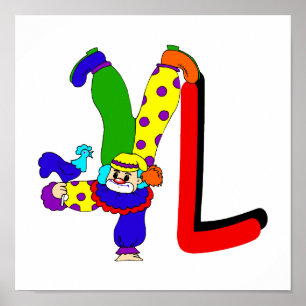 L Clown Poster