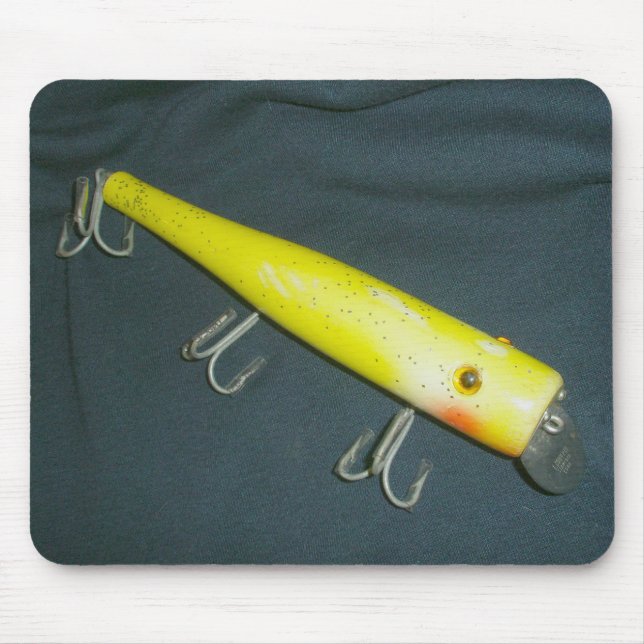 L Cooper Big Daddy Vintage Lure Mousepad (Front)