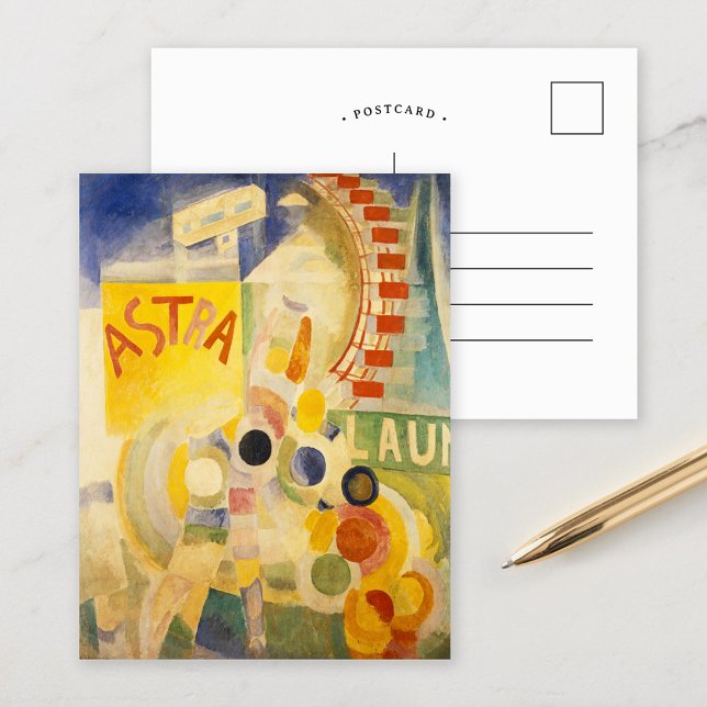 L’Équipe de Cardiff | Robert Delaunay Postcard (Creator Uploaded)