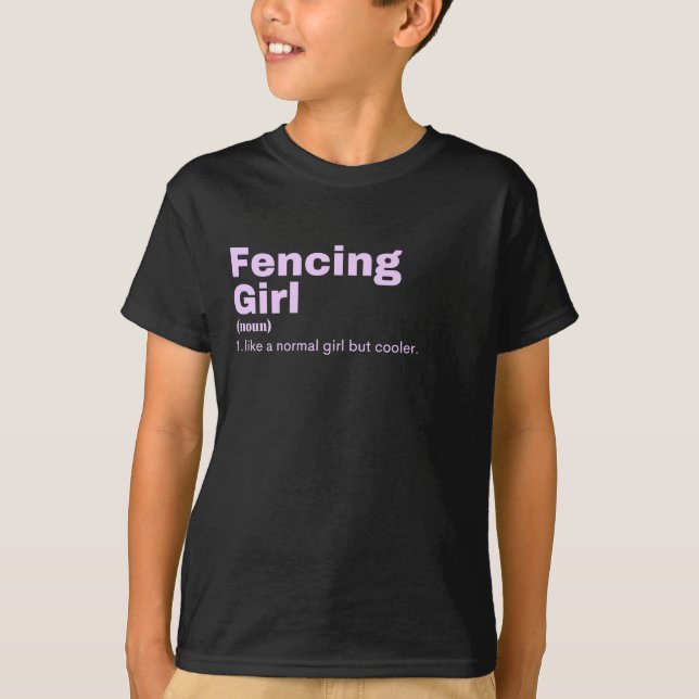 l - Fencing T-Shirt (Front)