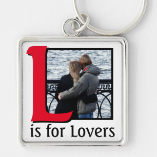 L for Lovers Key Ring