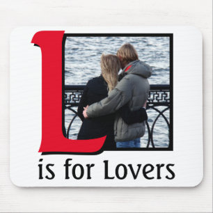 L for Lovers Mouse Pad
