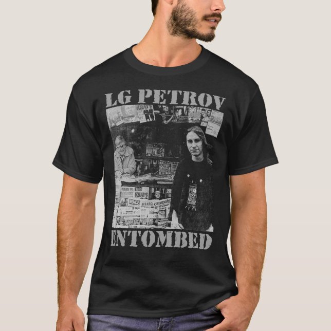 L.G PETROV - ENTOMBED Essential             T-Shirt (Front)