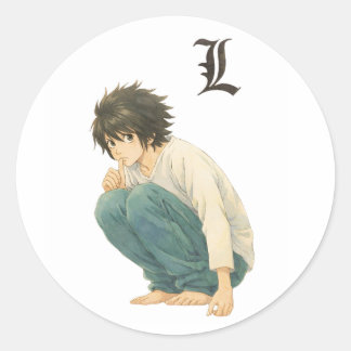L Ghibli Classic Round Sticker
