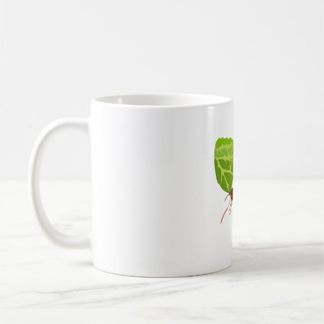 L is for Leafcutter Ant Coffee Mug (Left)