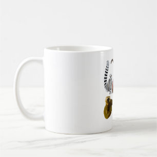 L is for Lemur Coffee Mug