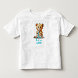 L is for Leo - Custom Toddler T-Shirt