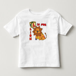L is for Lion Child's T-Shirt