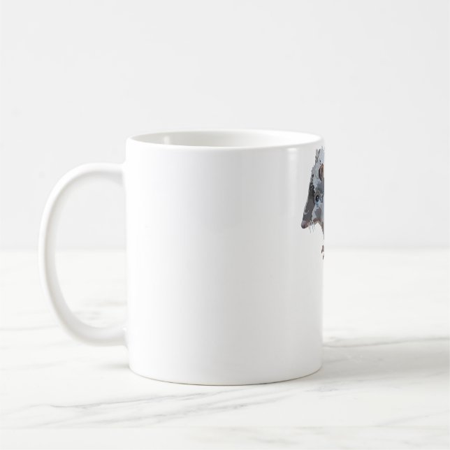 L is for Long Nosed Potoroo Coffee Mug (Left)