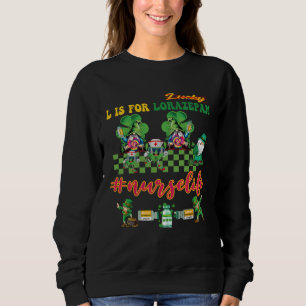 L Is For Luck Lorazepam Er Rn Nurse St Patricks Da Sweatshirt