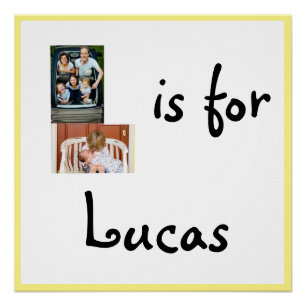 L is for Name Poster