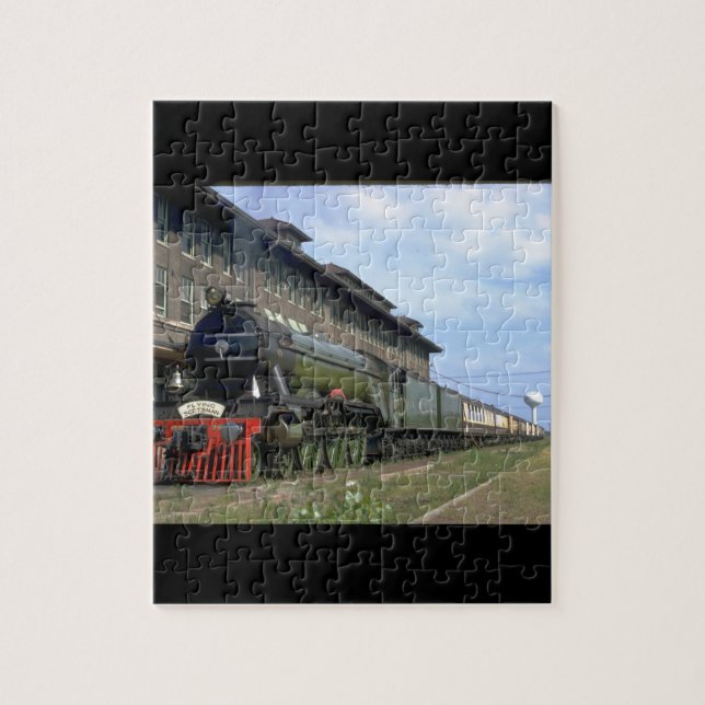 L&N 4-6-2 with "Flying Scotsman_Trains Jigsaw Puzzle (Vertical)
