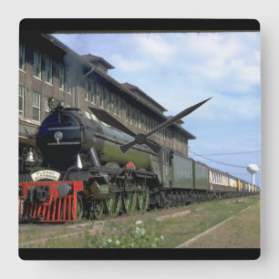 L&N 4-6-2 with "Flying Scotsman_Trains Square Wall Clock