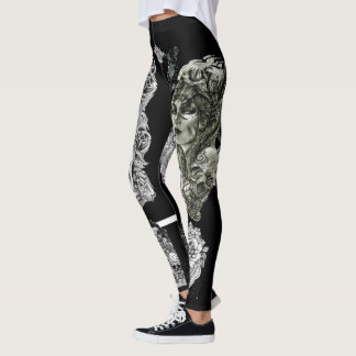 L.O.D tattoo consept leggings in black