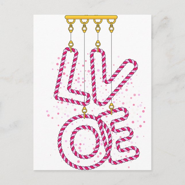 L O V E HOLIDAY POSTCARD (Front)