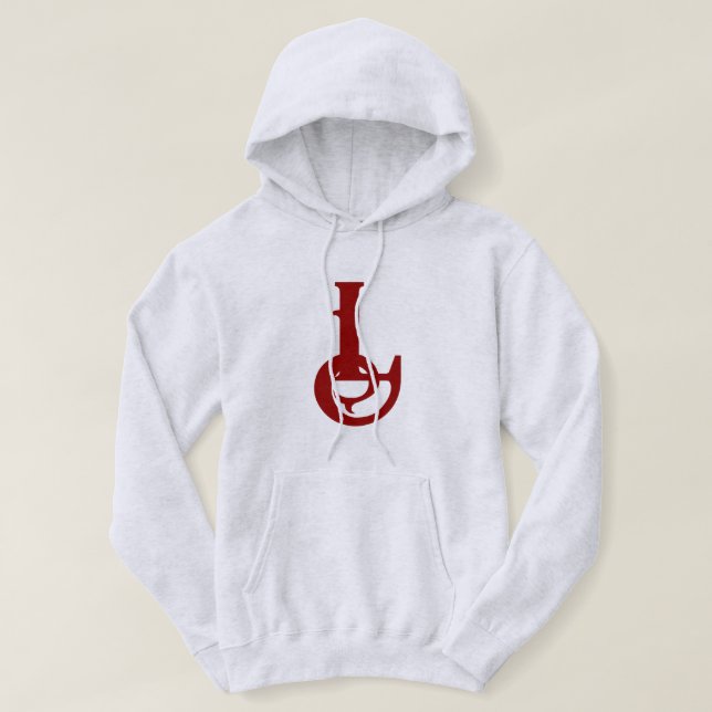 L-shaped hooded jacket hoodie (Design Front)