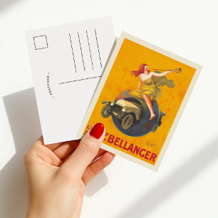 La 15hp Bellanger   Leonetto Cappiello Postcard