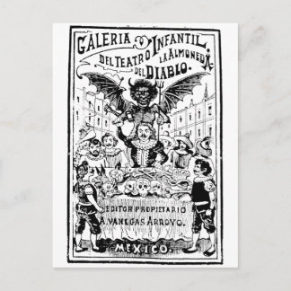 La Almoned del Diablo by José Guadalupe Postcard