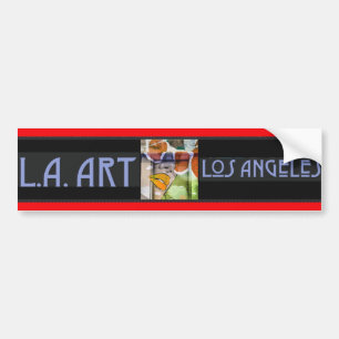 LA Art2 Bumper Sticker