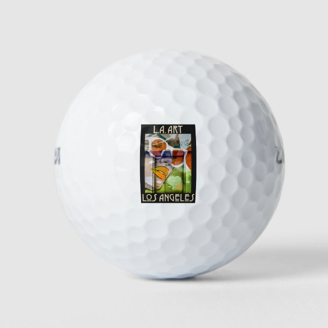 LA Art2 Golf Ball (Front)