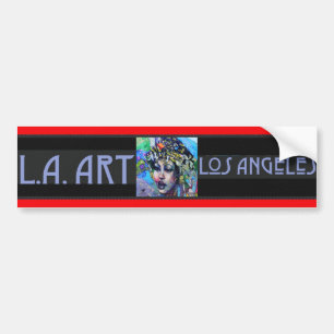 LA Art Bumper Sticker