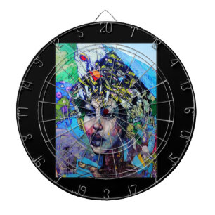 LA Art Dart Board