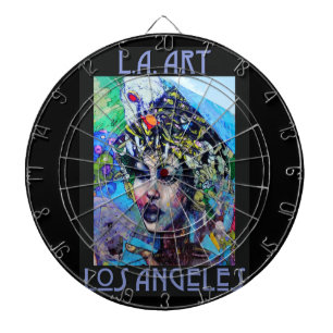 LA Art Dart Board