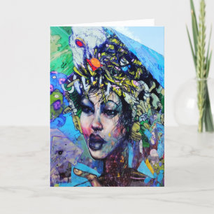 LA Art Greeting Card
