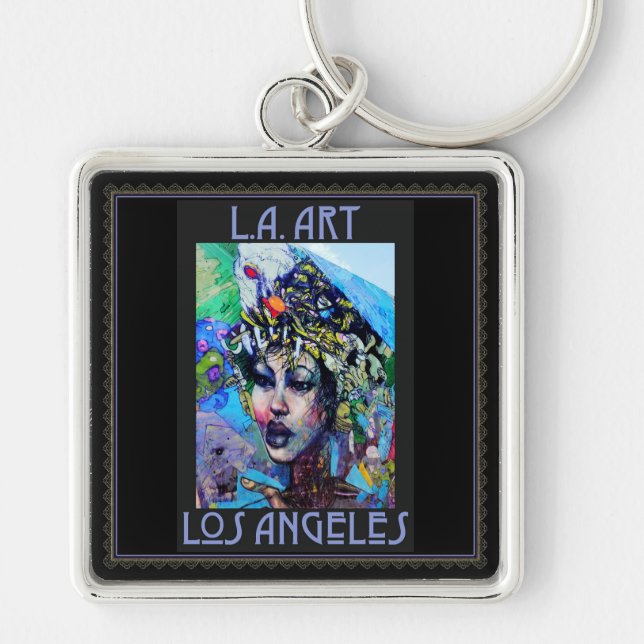 LA Art Keychain (Front)