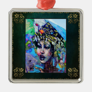 LA Art Metal Ornament