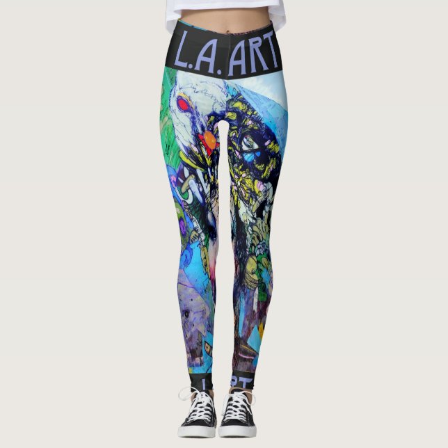 LA Art Women's Leggings (Front)